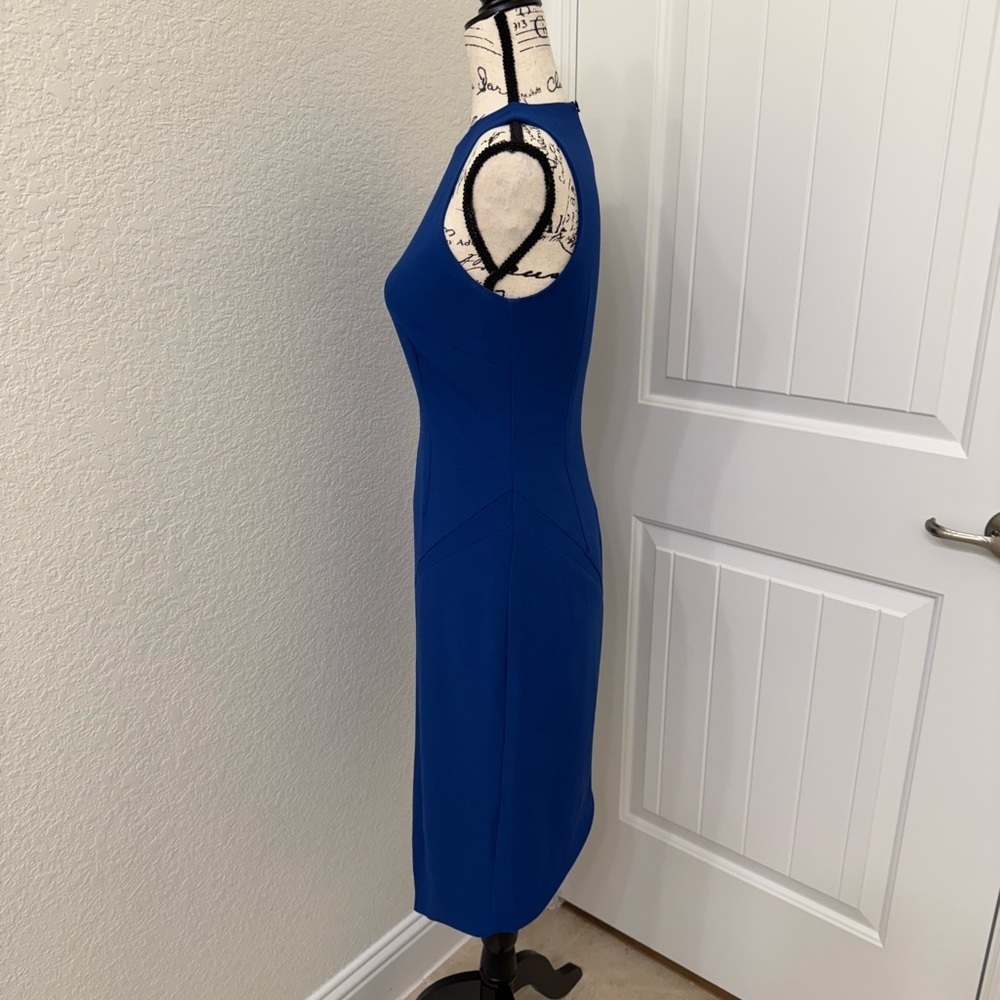 Finders Keepers Revolve Hold Us Asymmetrical Colbalt Blue Dress sz S - Picture 5 of 10